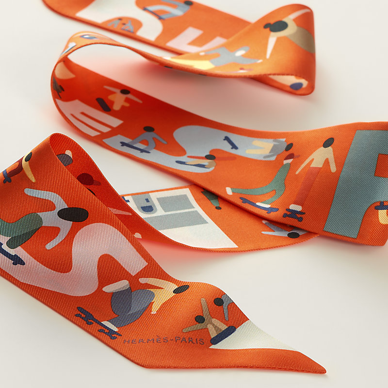 HERMES ツイリー Figures Libres Twilly 直営店ラッピング Figures Libres Twilly | Hermès Mainland China